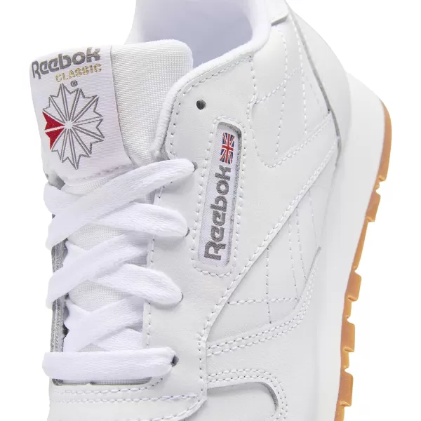 imageReebok Little Kid Classic Leather SneakerWhiteGum