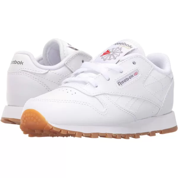 imageReebok Little Kid Classic Leather SneakerWhiteGum