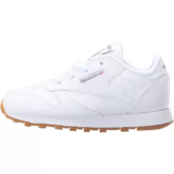 imageReebok Little Kid Classic Leather SneakerWhiteGum