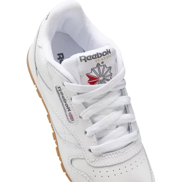imageReebok Little Kid Classic Leather SneakerWhiteGumInt