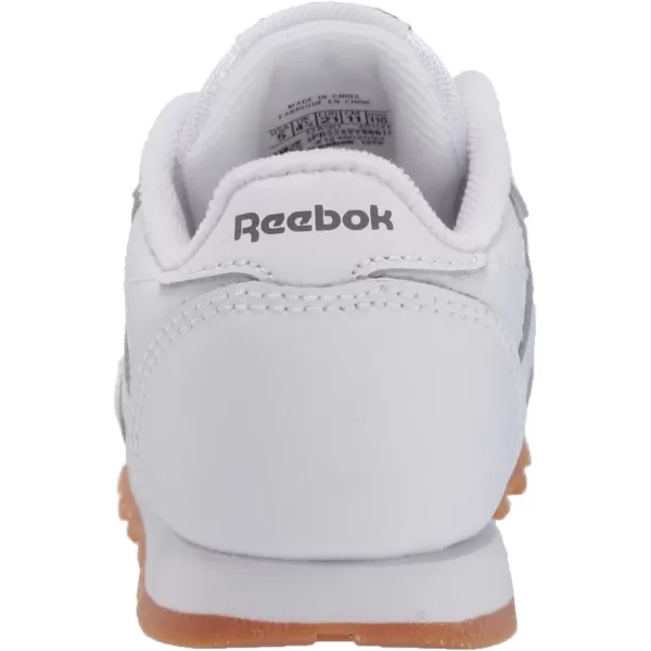 imageReebok Little Kid Classic Leather SneakerWhiteGumInt
