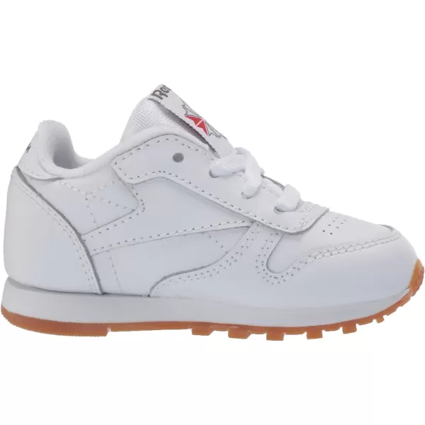 imageReebok Little Kid Classic Leather SneakerWhiteGumInt