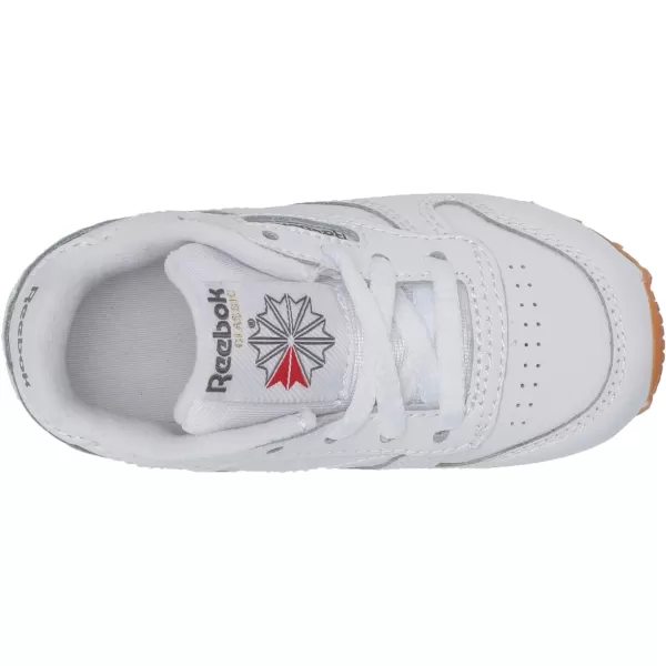 imageReebok Little Kid Classic Leather SneakerWhiteGumInt