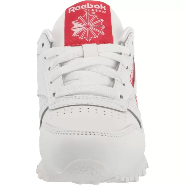 imageReebok Little Kid Classic Leather SneakerWhiteVector Red