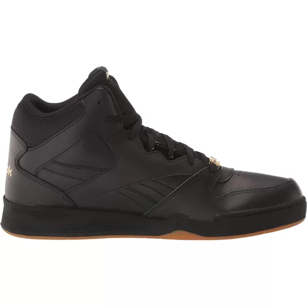 imageReebok Mens Bb4500 Hi 2 SneakerBlackGold MetallicGum