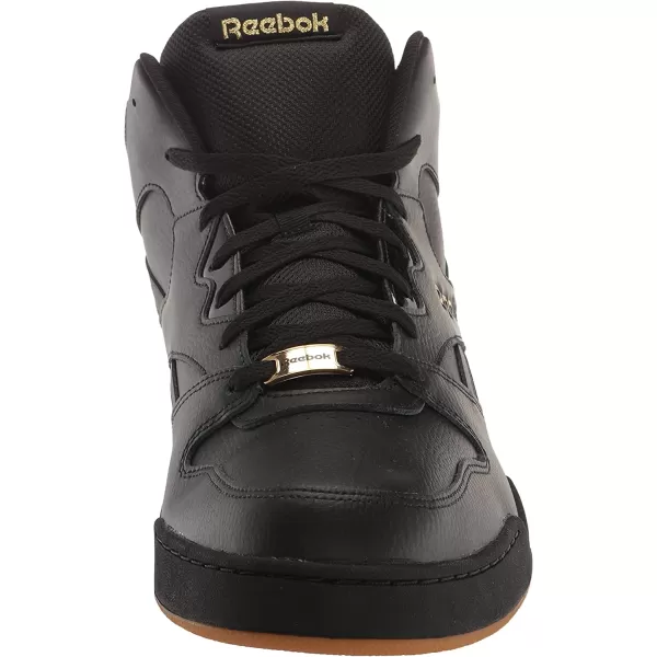 imageReebok Mens Bb4500 Hi 2 SneakerBlackGold MetallicGum