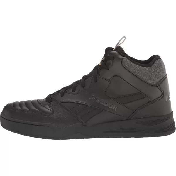 imageReebok Mens Bb4500 Hi 2 SneakerBlackPure GreySahara