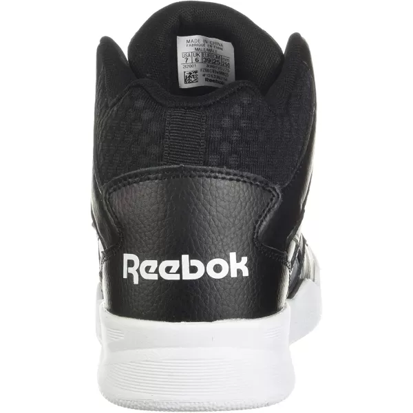 imageReebok Mens Bb4500 Hi 2 SneakerBlackPure GreyWhite