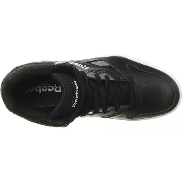 imageReebok Mens Bb4500 Hi 2 SneakerBlackPure GreyWhite