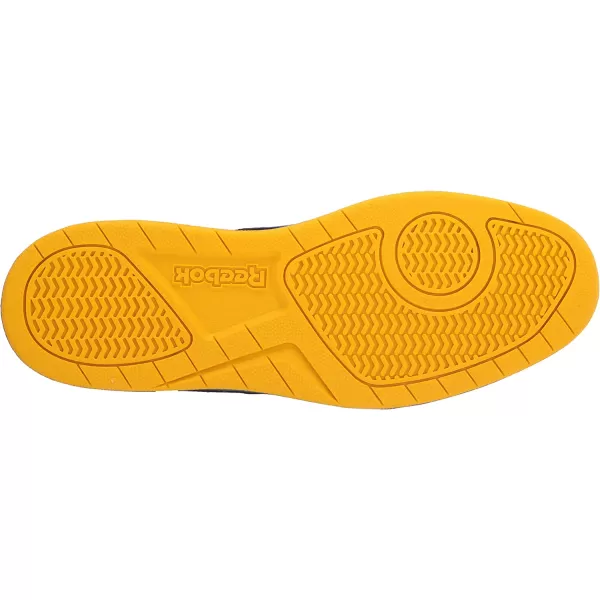 imageReebok Mens Bb4500 Hi 2 SneakerBlackPurpleSolar Gold