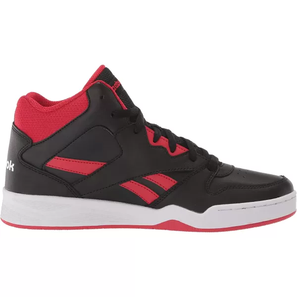 imageReebok Mens Bb4500 Hi 2 SneakerBlackVector RedWhite