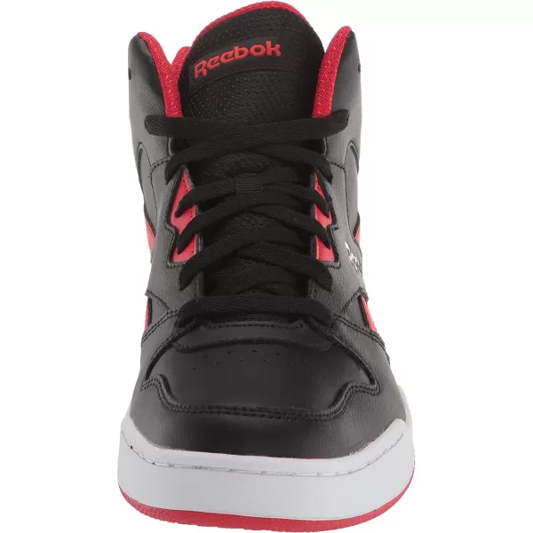 imageReebok Mens Bb4500 Hi 2 SneakerBlackVector RedWhite