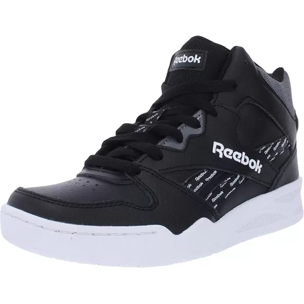 imageReebok Mens Bb4500 Hi 2 SneakerBlackWhiteCold Grey