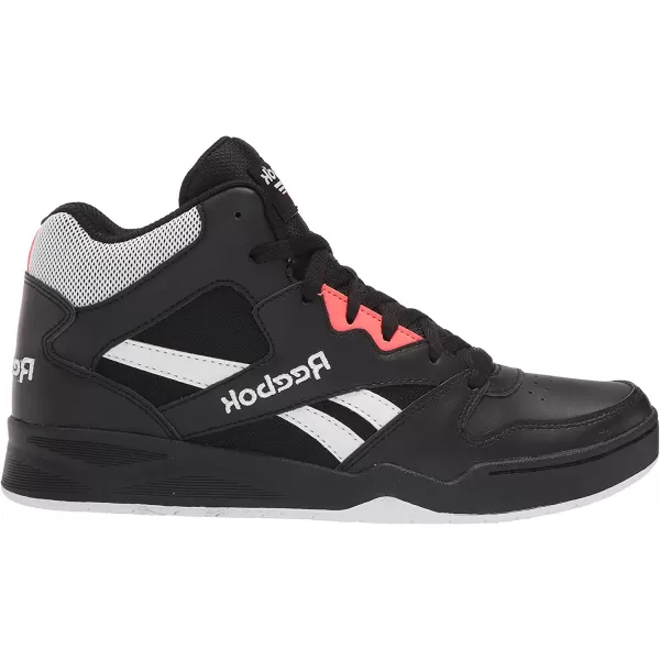 imageReebok Mens Bb4500 Hi 2 SneakerBlackWhiteOrange Flare