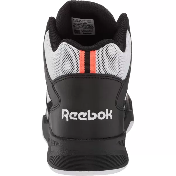 imageReebok Mens Bb4500 Hi 2 SneakerBlackWhiteOrange Flare