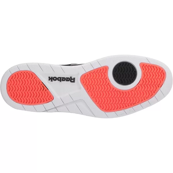 imageReebok Mens Bb4500 Hi 2 SneakerBlackWhiteOrange Flare