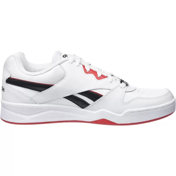 imageReebok Mens Bb4500 Hi 2 SneakerFtwr White Core Black Vector Red