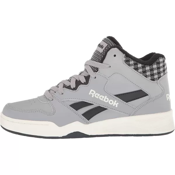 imageReebok Mens Bb4500 Hi 2 SneakerPure Grey 4Core BlackChalk