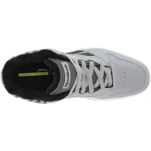imageReebok Mens Bb4500 Hi 2 SneakerPure Grey 4Core BlackChalk