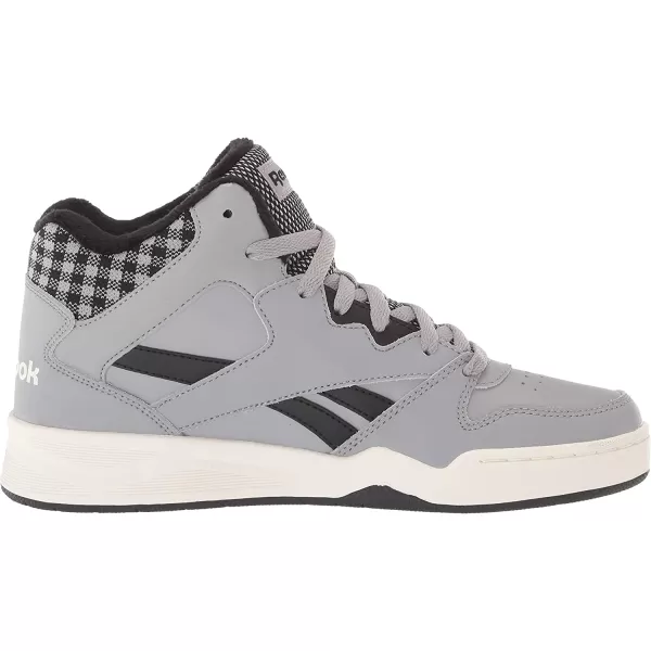 imageReebok Mens Bb4500 Hi 2 SneakerPure Grey 4Core BlackChalk