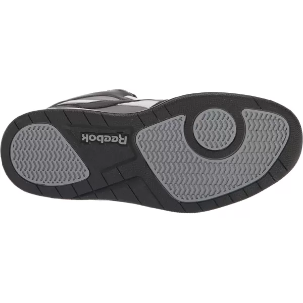 imageReebok Mens Bb4500 Hi 2 SneakerPure GreyBlackWhite
