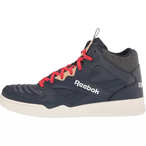 imageReebok Mens Bb4500 Hi 2 SneakerVector NavyVector RedSahara