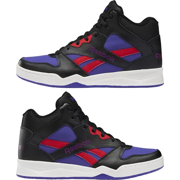 imageReebok Mens Bb4500 Hi 2 SneakerVector RedBlackWhtie