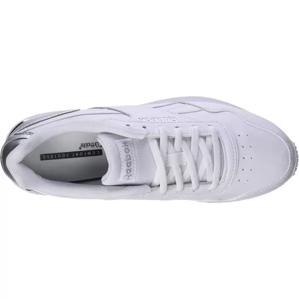 imageReebok Mens Bb4500 Hi 2 SneakerWhite Silver Met White