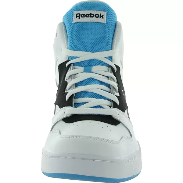 imageReebok Mens Bb4500 Hi 2 SneakerWhiteBright CyanBlack
