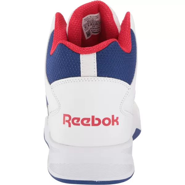 imageReebok Mens Bb4500 Hi 2 SneakerWhiteClassic CobaltVector Red