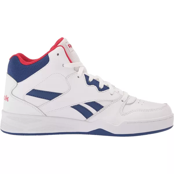 imageReebok Mens Bb4500 Hi 2 SneakerWhiteClassic CobaltVector Red