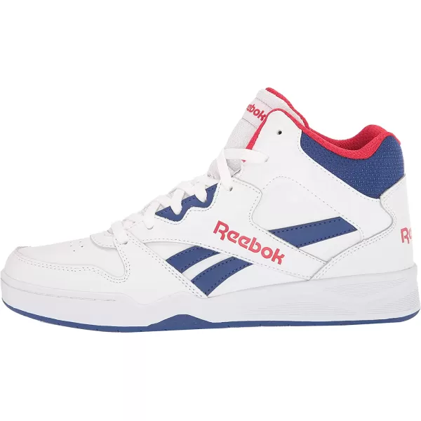 imageReebok Mens Bb4500 Hi 2 SneakerWhiteClassic CobaltVector Red