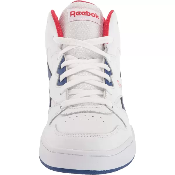 imageReebok Mens Bb4500 Hi 2 SneakerWhiteClassic CobaltVector Red