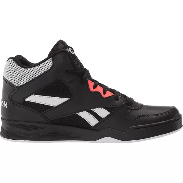 imageReebok Mens Bb4500 Hi 2 SneakerWhiteCobaltInstinctive Red