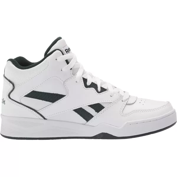 imageReebok Mens Bb4500 Hi 2 SneakerWhiteDark Forest