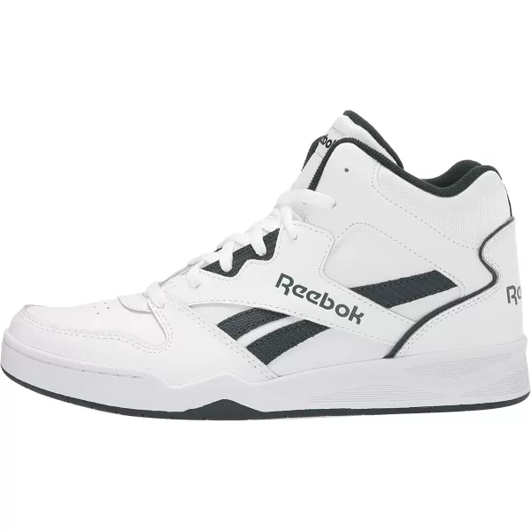 imageReebok Mens Bb4500 Hi 2 SneakerWhiteDark Forest