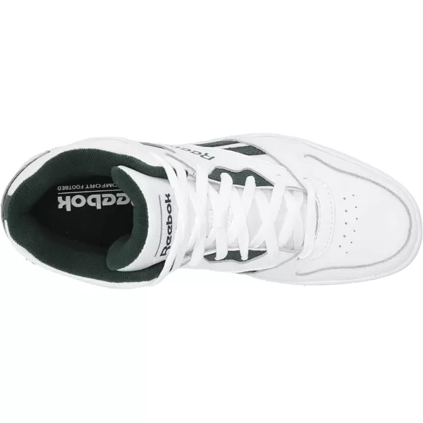 imageReebok Mens Bb4500 Hi 2 SneakerWhiteDark Forest