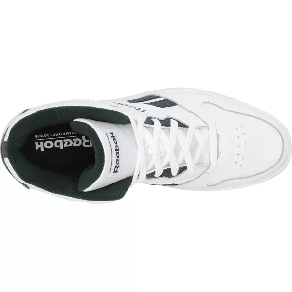 imageReebok Mens Bb4500 Hi 2 SneakerWhiteDark Forest