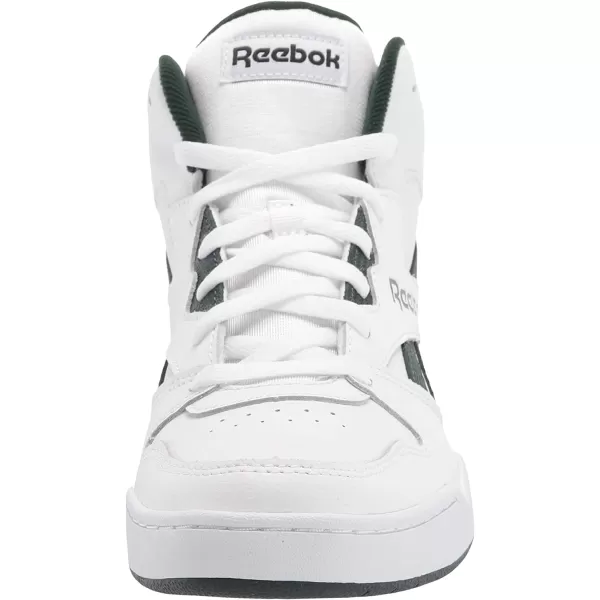imageReebok Mens Bb4500 Hi 2 SneakerWhiteDark Forest