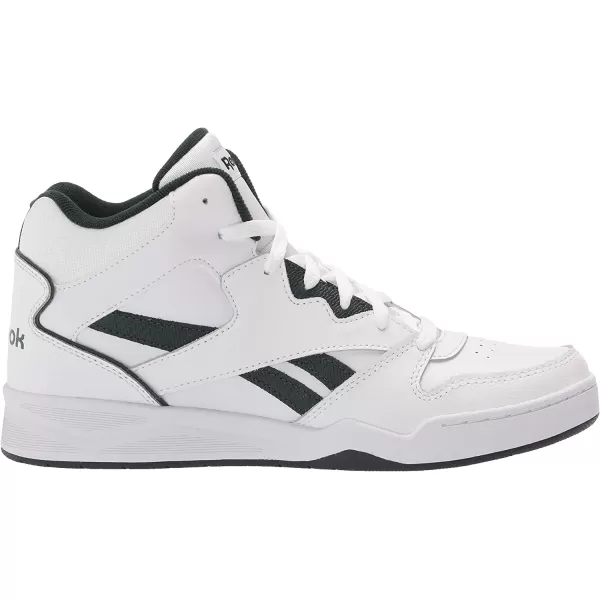 imageReebok Mens Bb4500 Hi 2 SneakerWhiteDark Forest