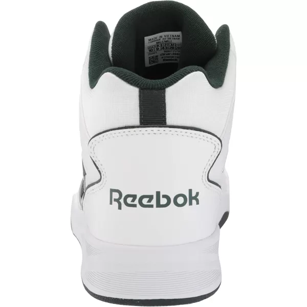 imageReebok Mens Bb4500 Hi 2 SneakerWhiteDark Forest