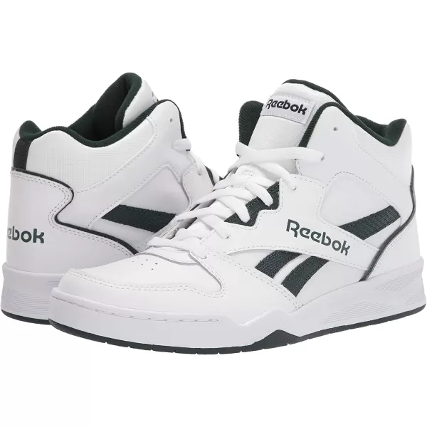 imageReebok Mens Bb4500 Hi 2 SneakerWhiteDark Forest