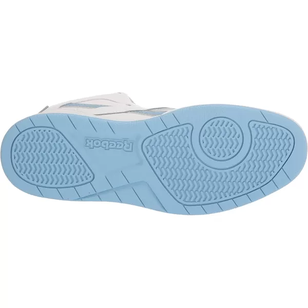 imageReebok Mens Bb4500 Hi 2 SneakerWhiteFluid BlueAlways Yellow