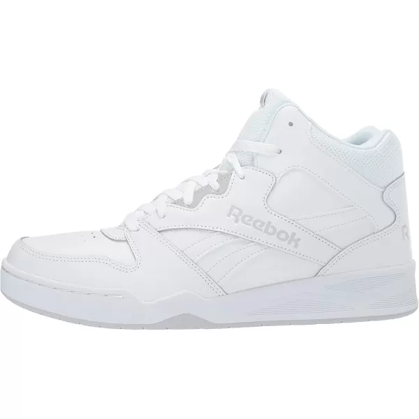 imageReebok Mens Bb4500 Hi 2 SneakerWhiteLight Solid Grey