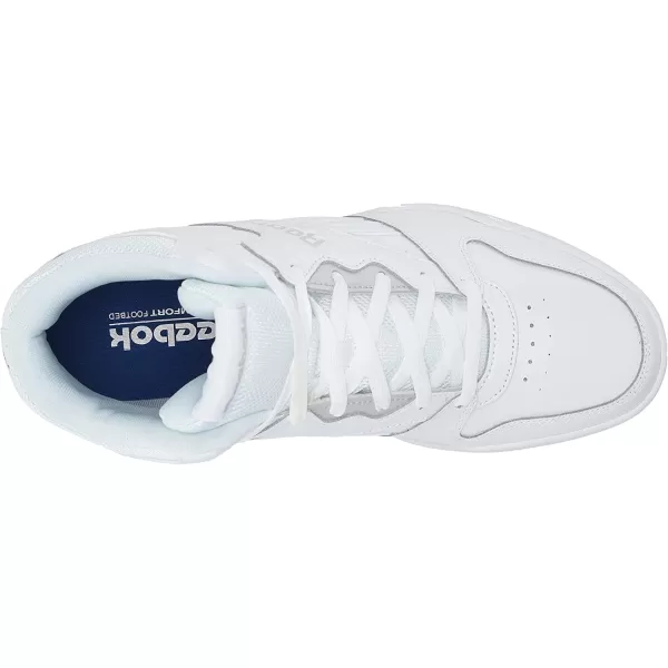 imageReebok Mens Bb4500 Hi 2 SneakerWhiteLight Solid Grey
