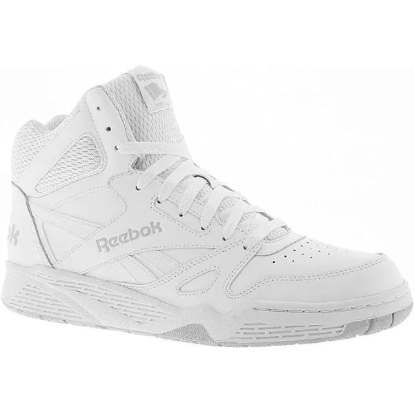 imageReebok Mens Bb4500 Hi 2 SneakerWhiteSteel