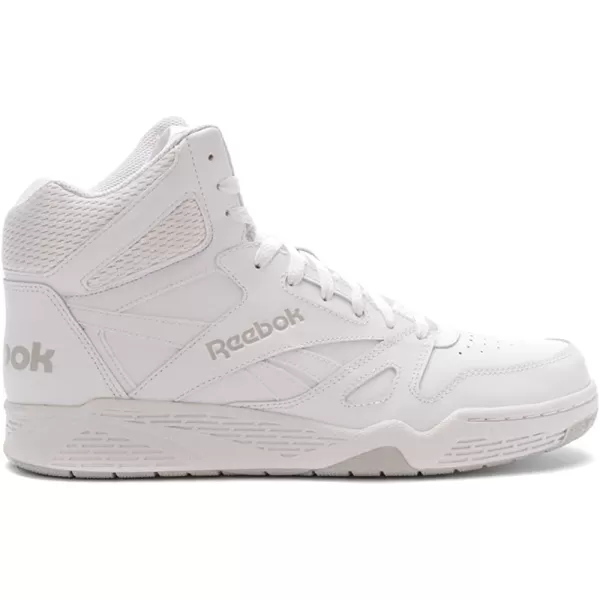 imageReebok Mens Bb4500 Hi 2 SneakerWhiteSteel