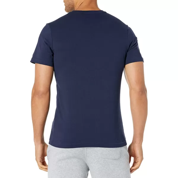 imageReebok Mens Big Logo Tee  Vector NavyWhiteVector Red