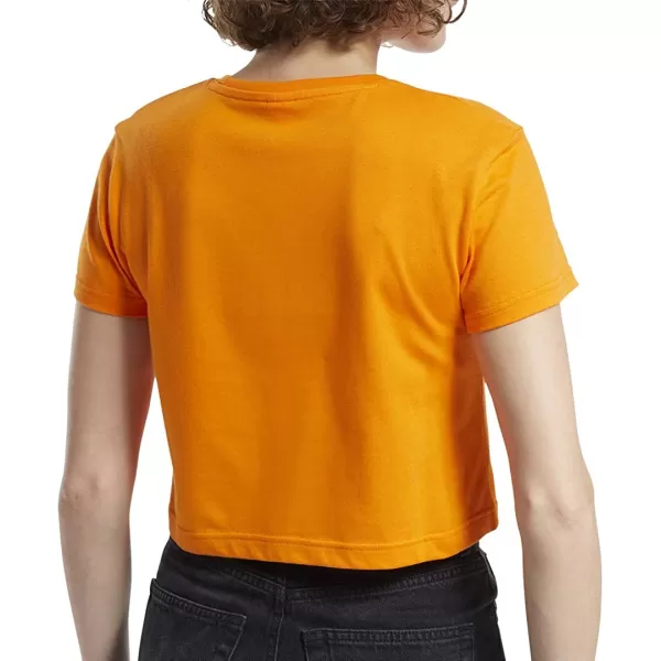 imageReebok Mens Big Logo Tee in High Vis Orange