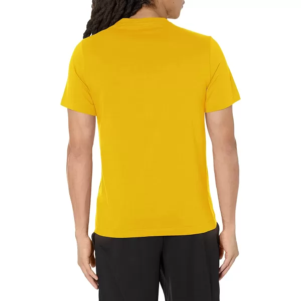 imageReebok Mens Big Logo Tee in Yellow and Black